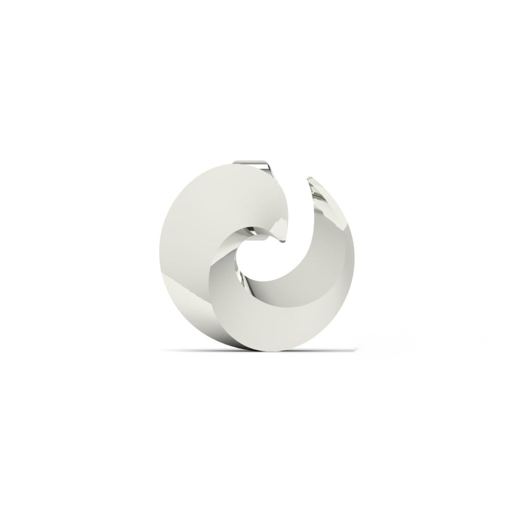 Tornado 925 Sterling Silver Earrings for Men
