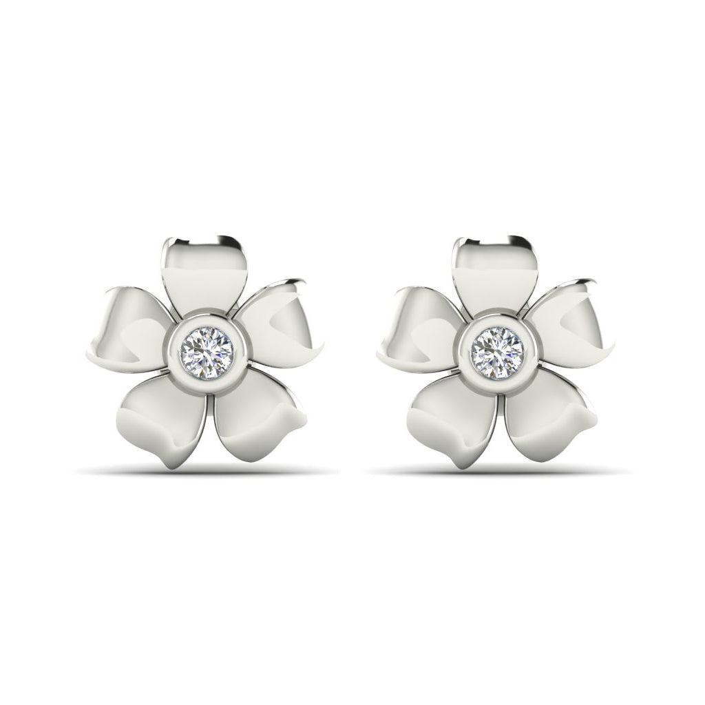 Women’s Flower Earrings | 925 Sterling Silver