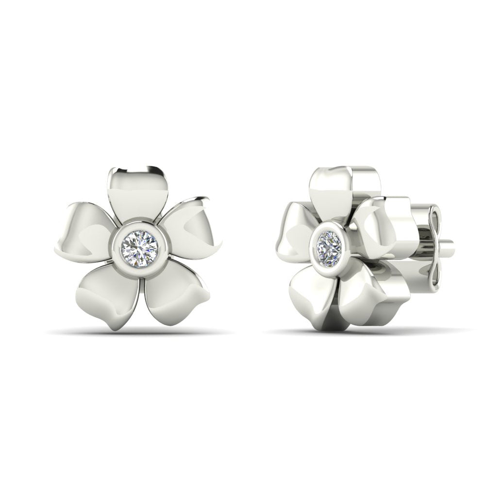 Women’s Flower Earrings | 925 Sterling Silver