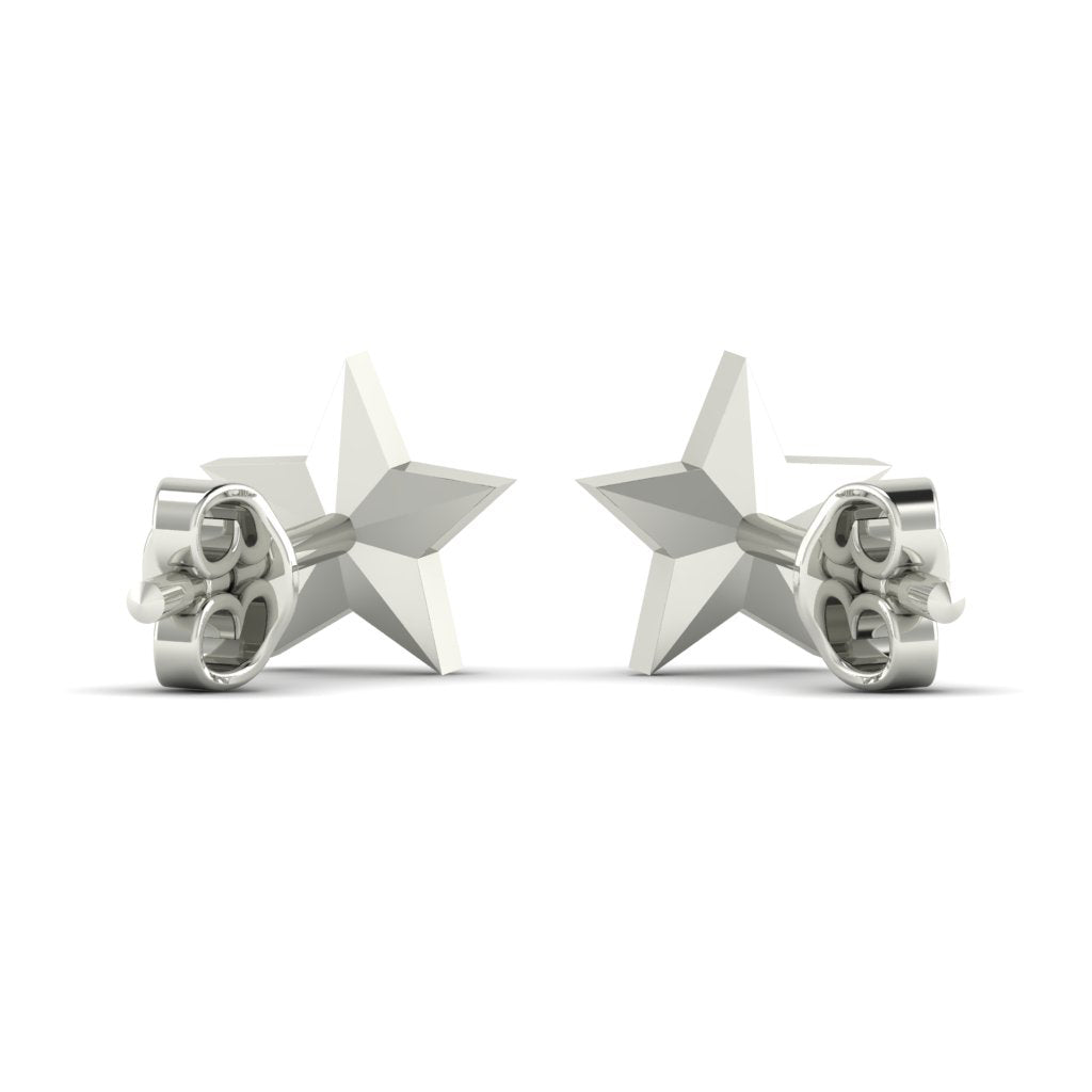 Star Stud Earrings for Women & Girls 925 Sterling Silver