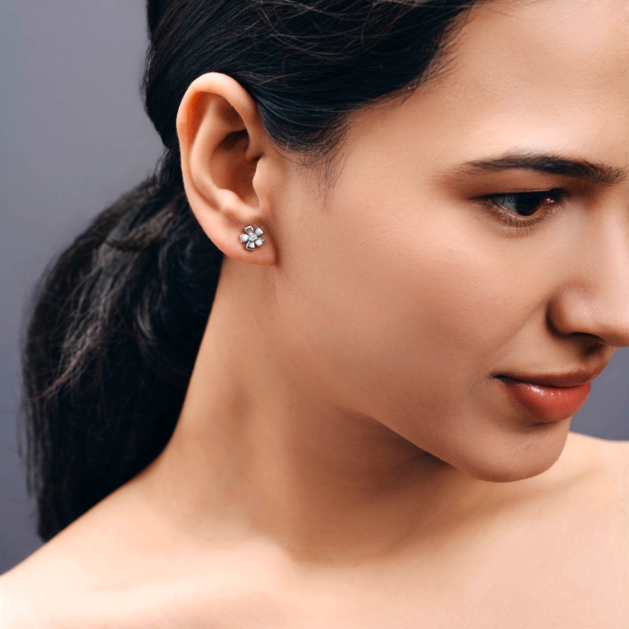 Women’s Flower Earrings | 925 Sterling Silver